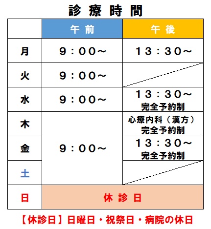 診療時間